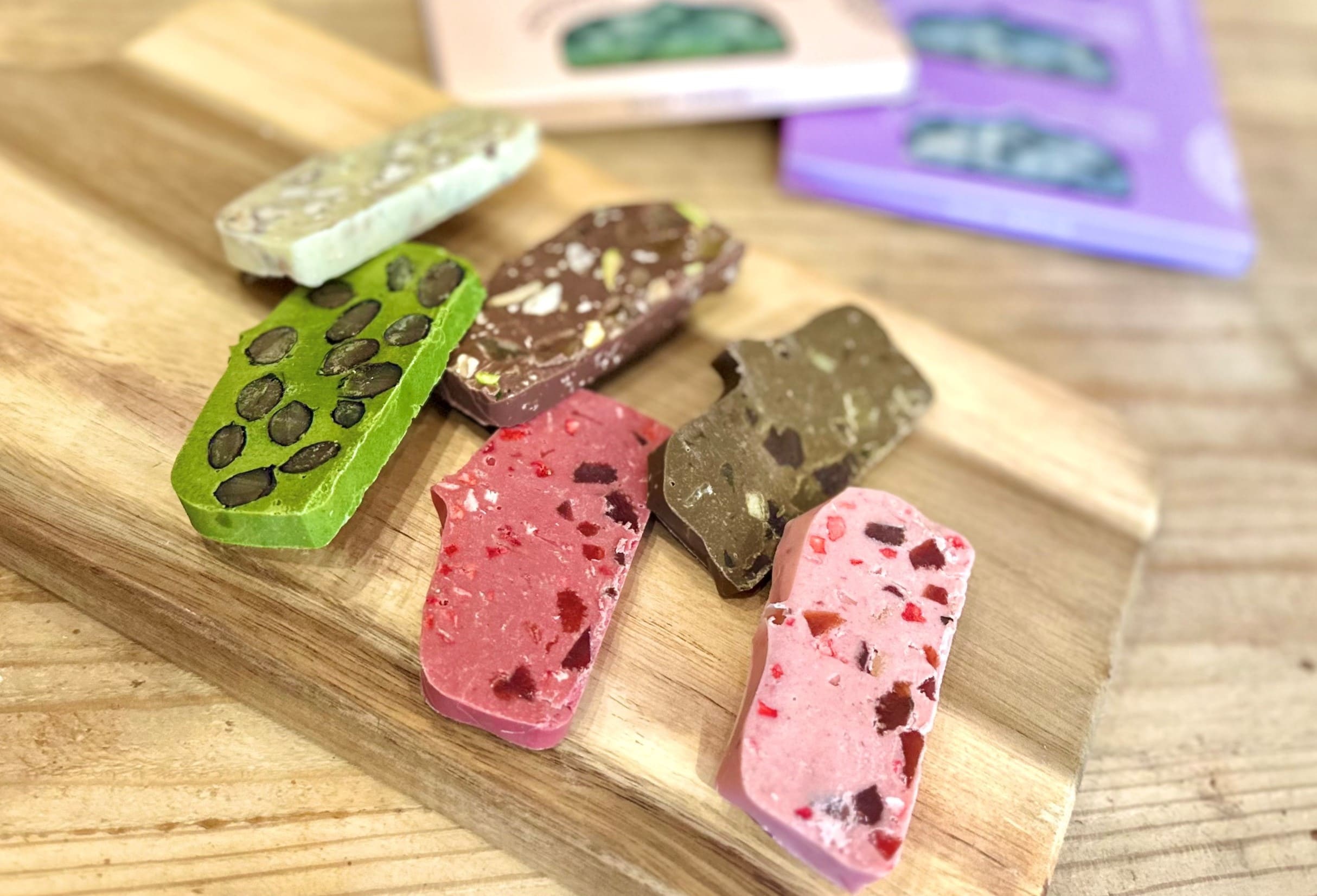 一番人気のテリーヌは「ベリーベリー」 良質なチョコレートと豊富なフレーバーで人気の『QUON(クオン) チョコレート長野店』＠長野市 |  ARURA（アルラ）