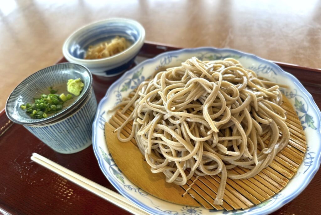 道の駅しなのの蕎麦