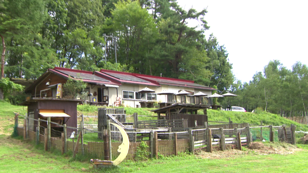 農園カフェ ラビットの外観