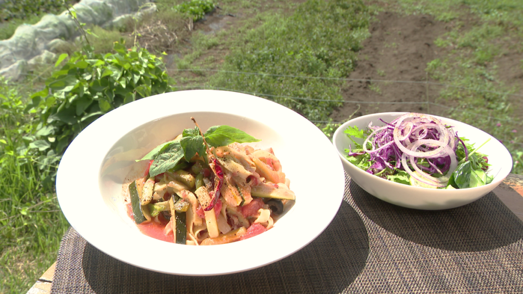 農園カフェ ラビットのパスタ