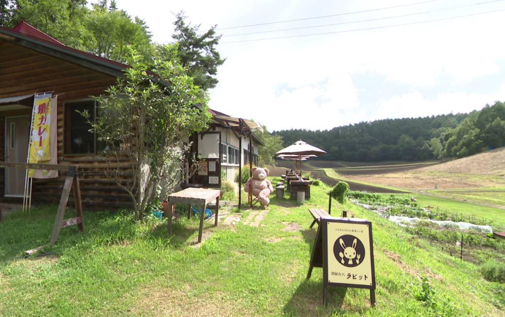 農園カフェ ラビットの外観