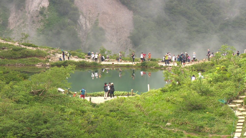 白馬八方池の風景