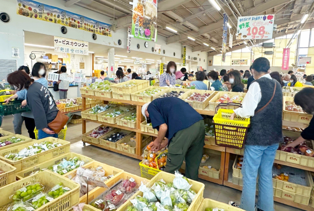 中野市の直売所「オランチェ」