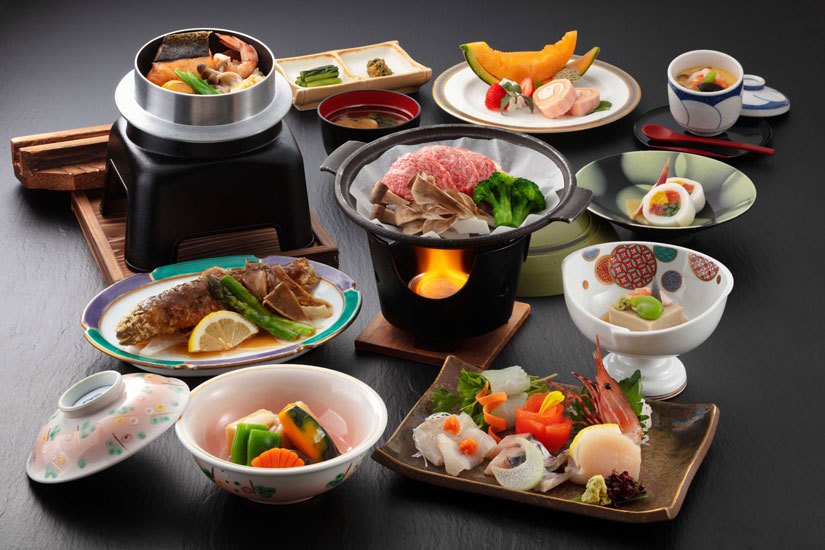 あけびの湯　会席料理