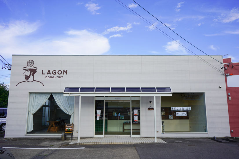 「ラーゴムドーナツ若槻大通り店」-外観
