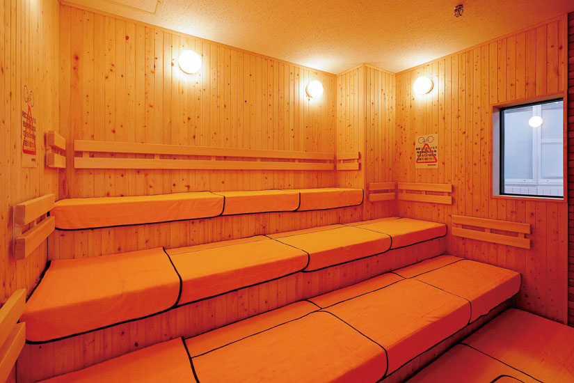 サウナ内観