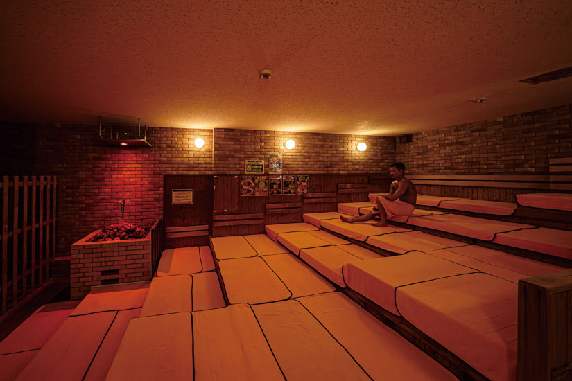 サウナ内観