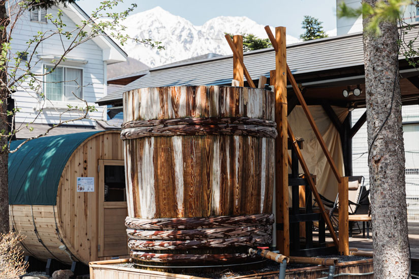 醤油樽の水風呂