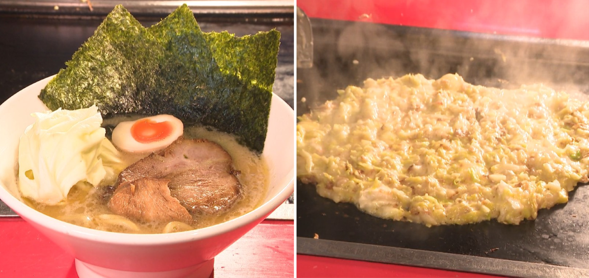 長野の粉ものグルメ『麺と鉄板焼き つづら』粉ものとラーメン 二刀流の実力店